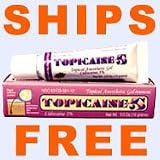 Lidocaine Topicaine 5% Topical Anesthetic Cream 10 gm Tube