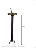 Rome Industries B80 Black Classic Pedestal