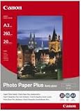 Canon Photo Paper Plus SG-201 - Semi-gloss photo paper - A3 (297 x 420 mm) - 260 g/m2 - 20 sheet(s)