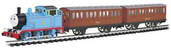 Bachmann Trains Thomas with Annie and Clarabel Ready-to-Run Large Scale Train Set-image