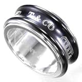 TIFFANY&CO (ティファニー) リング 1837 チタンリング ブラック 10.0(21号)の画像