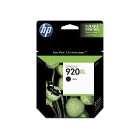 Original HP 920XL Black Officejet Ink Cartridge in Retail Packaging