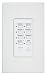 Leviton MN00C-1LW 120-Volt Ac 60Hz, 7-Scene, Mural Scene-Capable Digital Scene Controller, LED Indicator, White