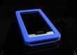 Blue Soft Rubber Silicone Skin Case Cover for Microsoft Zune HD 16GB/32GB Player