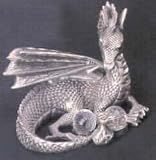 Diamond-Cut Dragon Figurine