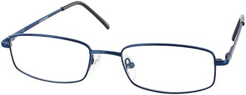 Eurospec 49 Progressive No Line Bifocal Designer Reading Glasses, Gunmetal, +1.75