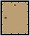 Snap Ashwood Poster Frame, 18 by 24-Inch, Brown