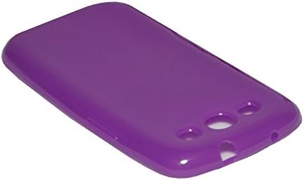 RawX Slim Solid TPU Silicone Gel Rubber Soft Skin Case Cover For Samsung Galaxy S3 - Purple