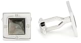 Pierre Cardin Force Black Mother-of-pearl Men's Cufflinks