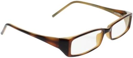 Computer Glasses with Clear Polycarbonate Double Sided Anti-reflective Coating, Scratch Coating and Uv Protection - Plastic Frame - 52-18-135