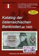 Katalog der österreichischen Banknoten ab 1900: Austrian Papermoney after 1900. Die österreichischen Banknoten ab 1900 mit Euro Preisen in 4 Bewertungsstufen. Komplett in Farbe