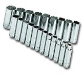 21 Pc. Metric Deep Socket Set