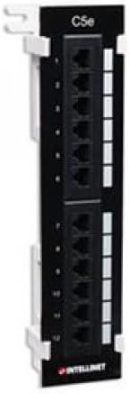 IC INTRACOM Network Solutions Cat5e Wall-mount Patch Panel / 162470 /