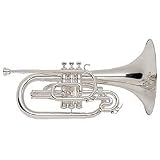 Bach B1105THS Silver Plated Marching Mellophone