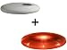Sporting Goods : FlashFlight Red LED Frisbee Ultimate Daytime Disc Set