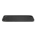 Le Creuset Enameled Cast-Iron 9-Inch-by-18-3 4-Inch Giant Reversible Grill Griddle, Black by Le Creuset