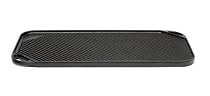 Le Creuset Enameled Cast-Iron 9-Inch-by-18-3/4-Inch Giant Reversible Grill/Griddle, Black