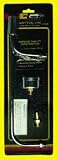 Mr. Gasket 1558 Chrome Plated Fuel Line with Pressure Gauge