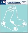 Boston Red Sox Die-Cut Decal - 8"x8" White