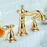 DELTA VICTORIAN 8 LAVATORY FAUCET IN POLISHED BRASS