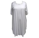 Farr West Plus Size Sleepwear Short Sleeve Gown Style 3113