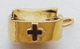 Enameled Nurse Cap Charm - A1078