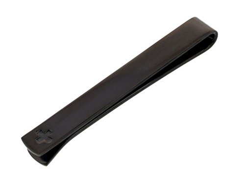 31ENGACXNSL Ion plated stainless steel tie slide with cross accent Opinions