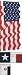 3'X5' Nylon replacement flag with sewn stripes & embroidered stars