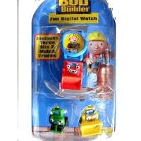 Bob The Builder watch : Children Digital watch w  interchangeable figure by 