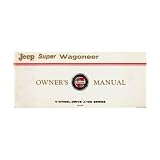 1966 1967 1968 JEEP SUPER WAGONEER Owners Manual User Guide by Jeep
