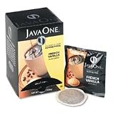 JAV70406 - Java One Single Cup Coffee Pods, French Vanilla, 14 Pods/Box (JAV70406)