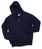 Hanes Ultimate Cotton - Full Zip Hooded Sweatshirt Navy-S