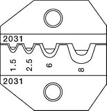 Paladin Tools 2031 CrimpALL 1300/8000 Series Die For Non-Insulated Terminals And Lugs