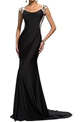 Satin/Tulle Mermaid Lace Beaded 2015 Evening Dress 