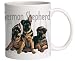 German Shepherd Puppies Ceramic Coffee Mug - 11 oz.