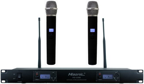 Hisonic HSU200H Dual UHF 100-Ch Wireless Microphone System