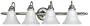Yosemite Home Decor JH011-4SN 32-Inch 4-Light Bathroom Vanity, Satin Nickel