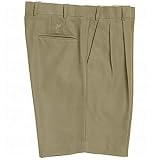 Ashworth Mens Foregive Double Pleat Twill Shorts