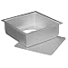 Fat Daddio's Anodized Aluminum Square Cheesecake Pan with Removable Bottom, 9 Inch x 9 Inch x 2 Inch