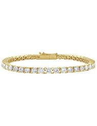 Diamond Tennis Bracelet 14K Yellow Gold - 2.00 CT Diamonds