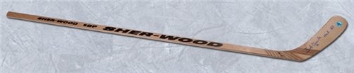 Bob Clarke Autographed Sher-Wood Hockey Stick - Philadelphia Flyers