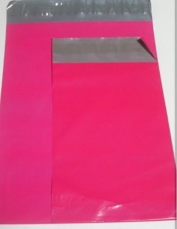 300 Total Hot Pink Poly Mailers (100 6x9, 100 9x12, and 100 12x15.5)
