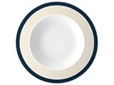 Arzberg Form 2006 Navy Flat Soup Deep Plate 9.6-in. by Arzberg