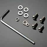 GILDdesign iPhone4/4S対応 ストラップステー チタンボルトSET チタン GI-301T