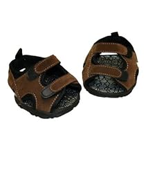 9208 - Brown Leather Sandals for 14" - 18" Stuffed Animals and Dolls