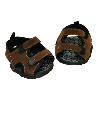 31EO0Nl2VuL 9208   Brown Leather Sandals for 14   18 Stuffed Animals and Dolls