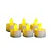 Candle Choice Set of 6 Plastic Tealights with Remote