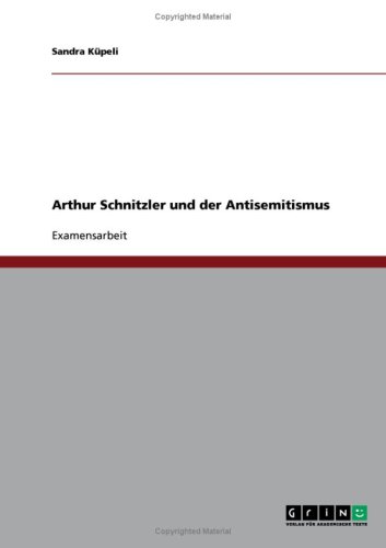 Arthur Schnitzler und der Antisemitismus
