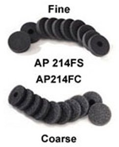 Applicator 214 Coarse Foam Pads, Coarse Foam Replacements Pkg of 10 pads for G5 Massage System