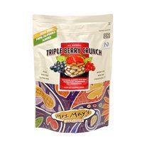 Mrs Mays Triple Berry Crunch Slow Dry Roasted Snack 20 Ounce Value Bag